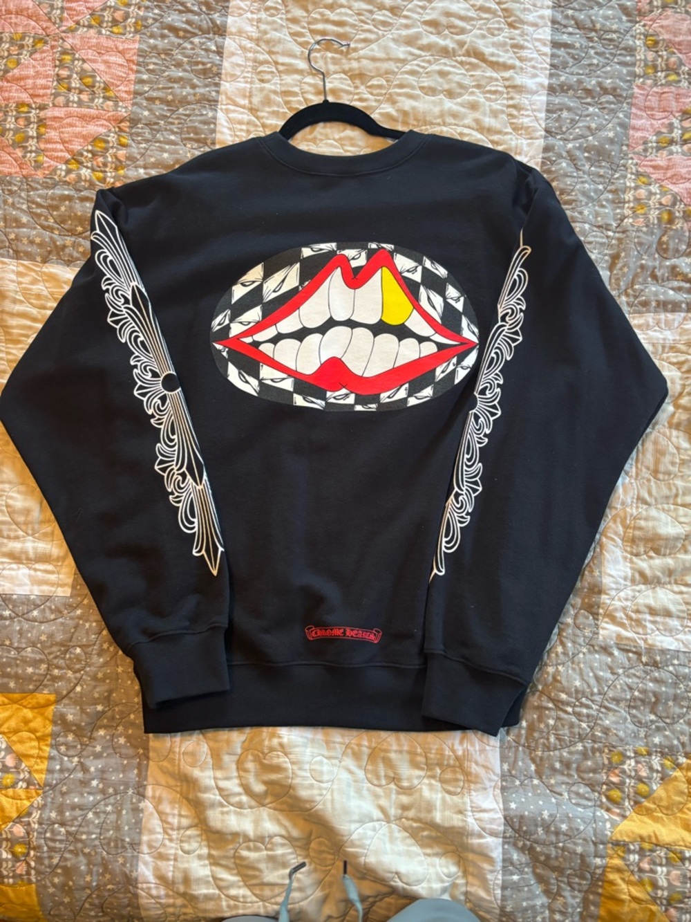 Chrome Hearts x Matty Boy Flower Chomper Hoodie